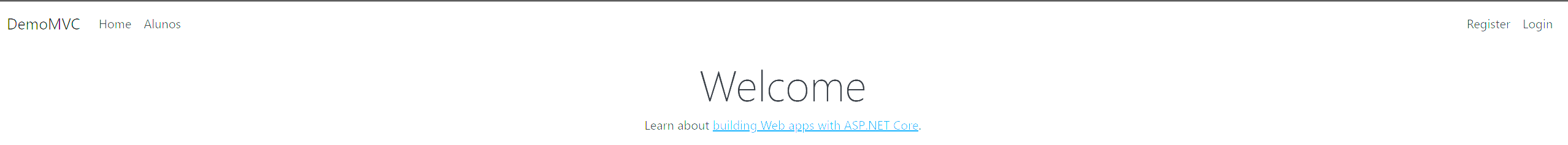 Projeto ASP.NET DemoMVC